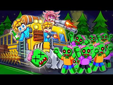 Roblox SHREDDER BUS vs ZOMBIES!