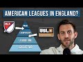 Where would american leagues fall in the english football pyramid