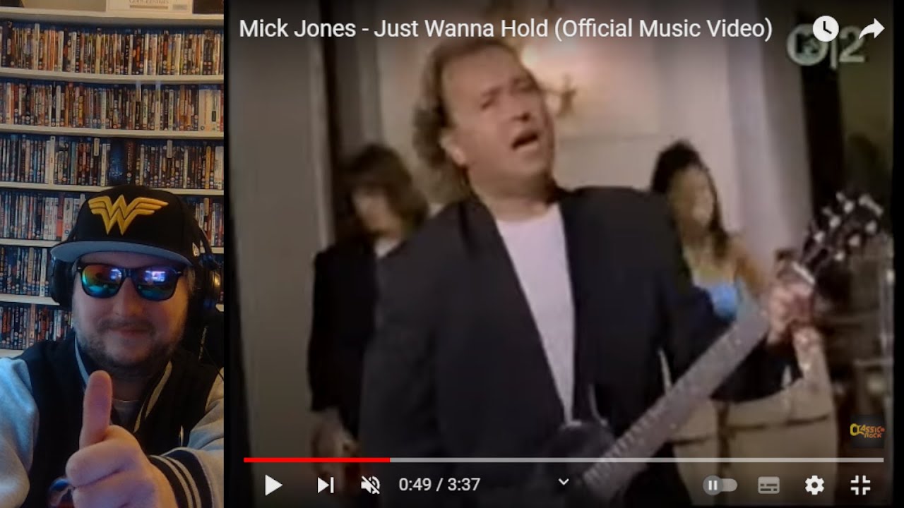 Mick Jones Just Wanna Hold reaction YouTube