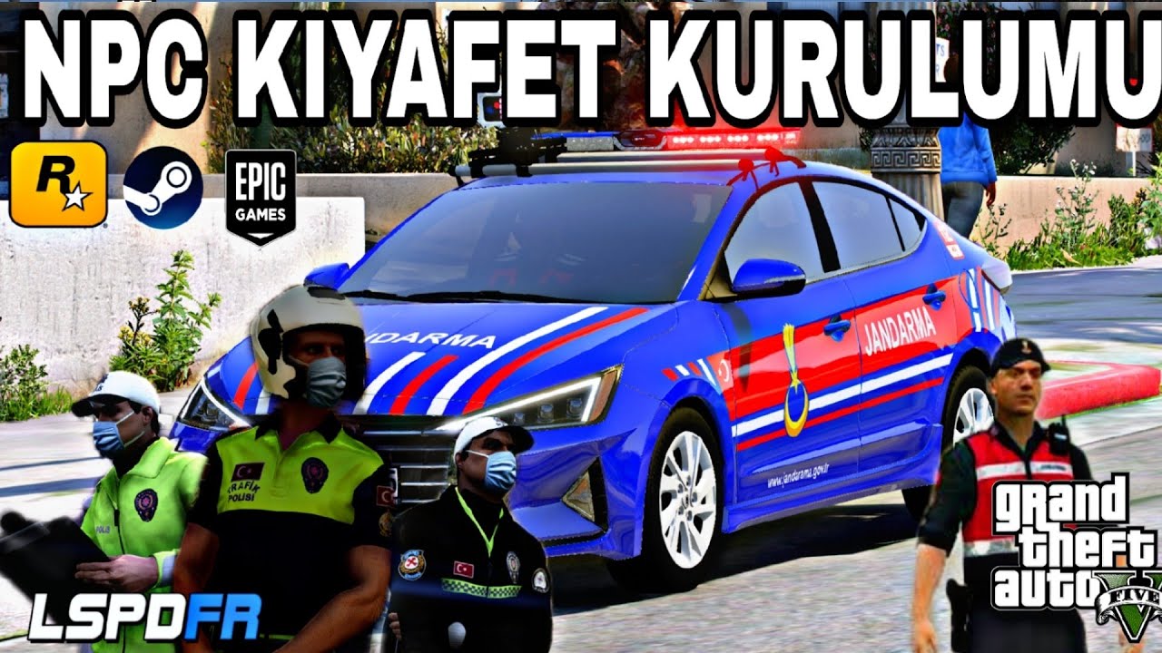 GTA5 NPC KIYAFET KURULUMU EN KOLAY  / LSPDFR /