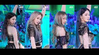 AESPA (에스파) - Black Mamba Dance Mirror (NingNing, Winter, Giselle, and Karina Fancam Comparison)