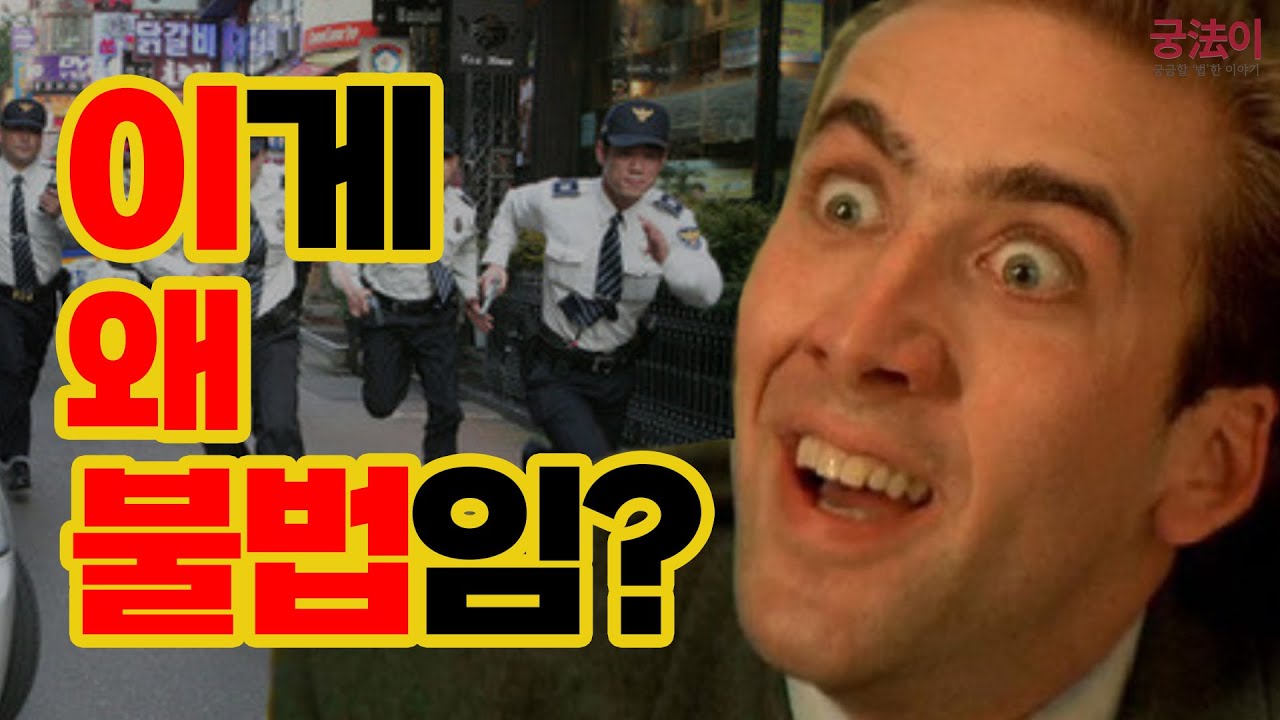 생활 속 의외로 불법인 것들 4가지! (에어비앤비,도로교통법,공무수행,식품안전법)