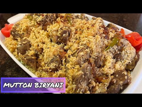 EID SPECIAL EASY, MUTTON  BIRYANI | খাসির মাংসের বিরিয়ানি