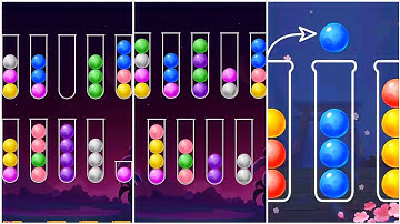Ball Sort Puzzle Gameplay 6 , Android Games ios Walkthrough Simulator Think Brain Puzzle