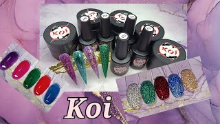 Гели и светоотражайки от KOI с Wildberries🤩Обзор и тестирование. Магические дизайны💅