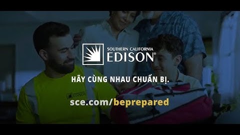 Cùng Nhau, Chuẩn Bị Sẵn Sàng: Trang Bị Bộ Vật Dụng Khẩn Cấp | SCE