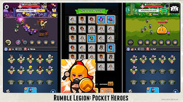 Rumble Legion: Pocket Heroes (ATG) Android, iOS Gameplay #onepluspad
