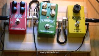 TC Electronic Corona Chorus vs. MXR Micro Chorus with a Fender Blues Jr. and Stratocaster