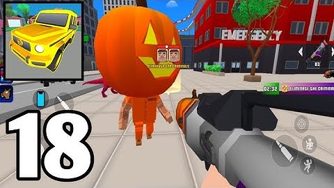 Gangs War Pixel Shooter Rp Game l Part 18-Gameplay Walkthrough-I Am  Police Department-(Android,IOS)