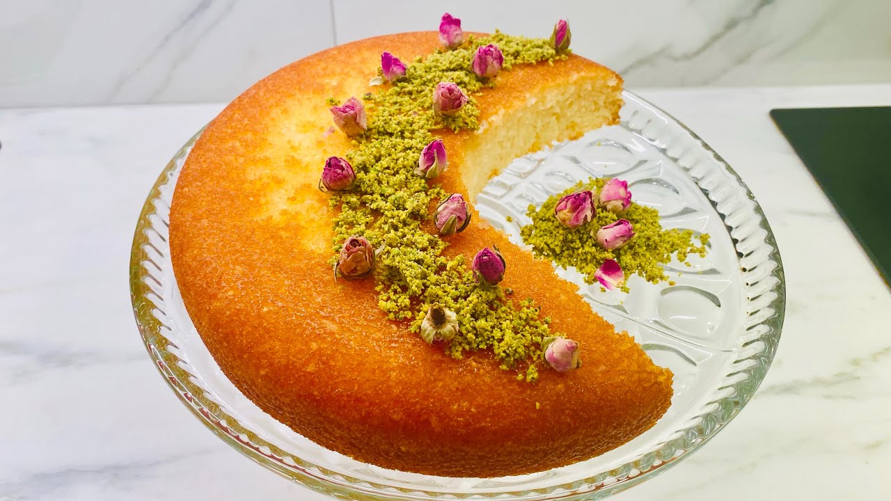 دروستکردنی شیرینی  بەسبوسە بە قشتە/ 