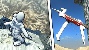 Euphoria Ragdoll Fun Physics - Compilation #5 Overgrowth Animation