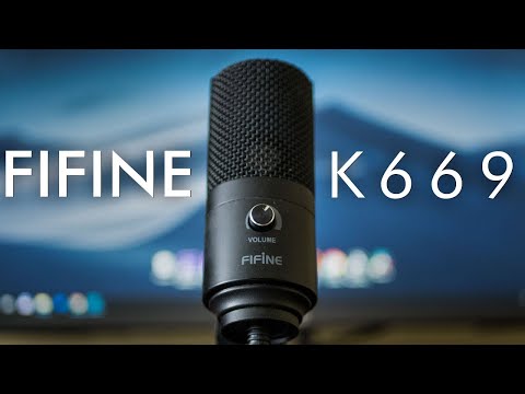 Видео: Обзор лучшего бюджетного микрофона FIFINE K669 для стримеров и ютуберов на 2023 год! 😱