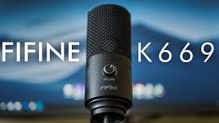 Обзор лучшего бюджетного микрофона FIFINE K669 для стримеров и ютуберов на 2023 год! 😱
