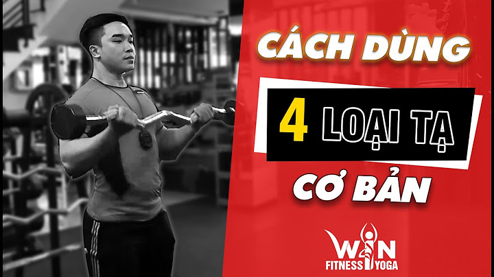 Các loại tạ trong phòng gym