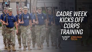Virginia Tech Corps of Cadets kick off training with Cadre Week