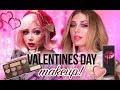 ALL PINK VALENTINES DAY MAKEUP COLLAB WITH CHARISMA STAR | Victoria Lyn