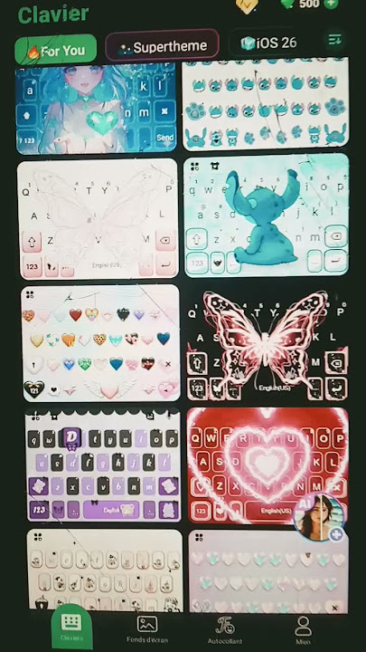 Keyboard Mate 👈🏻😕Neon Love💓