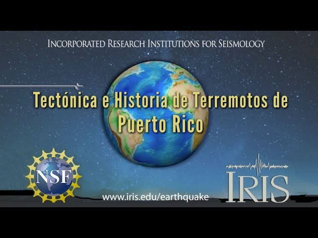Tectónica e historia de terremotos de Puerto Rico (2020)