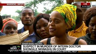 Gender-based violence | Suspect in murder of intern doctor Shongile Nkwashu in court