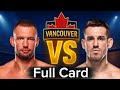 UFC Vancouver FULL CARD Predictions | De Ridder vs Allen