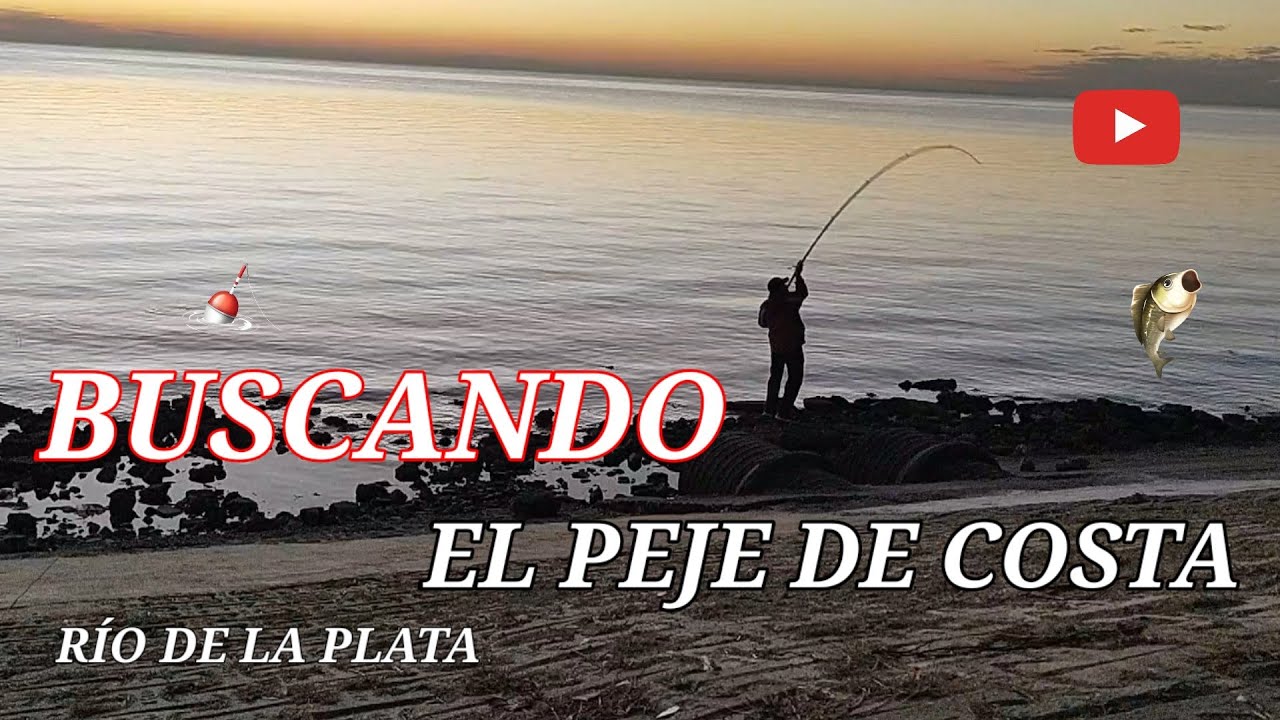 PESCA DE PEJERREY DE FONDO EN LA COSTA DEL RIO DE LA PLATA. BUSCANdo al FLECHA DE PLATA en OLIVOS