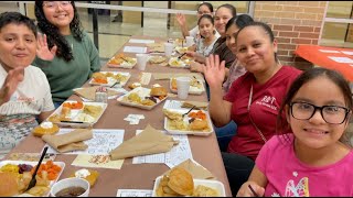 School district cooks thousands of pounds of food for holiday meal