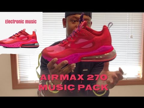 Air Max 270 Music Pack On Feet Youtube