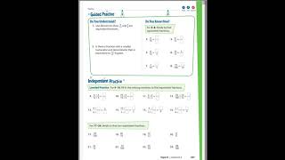 Famous Guided Practice: Math 8-4 Profile