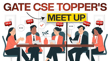 GATE 2025 CSE Toppers Meet-Up | Rankers Reveal Strategy | Gate Rankers Interview 🔥
