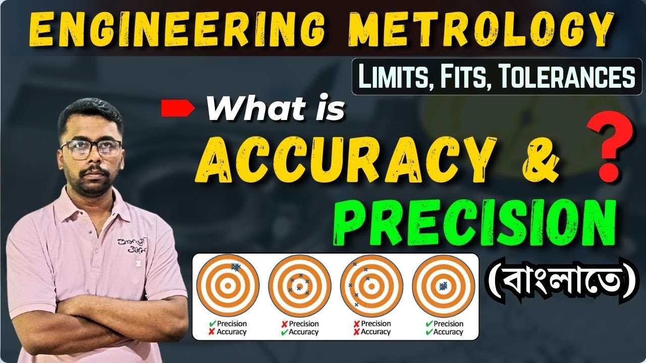 Accuracy and Precision | Engineering Metrology | in Bengali | WBSCTE ...