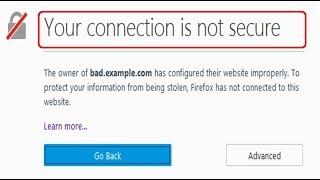 how to fix mozilla firefox error ‘sec error unknown issuer on windows, 2018