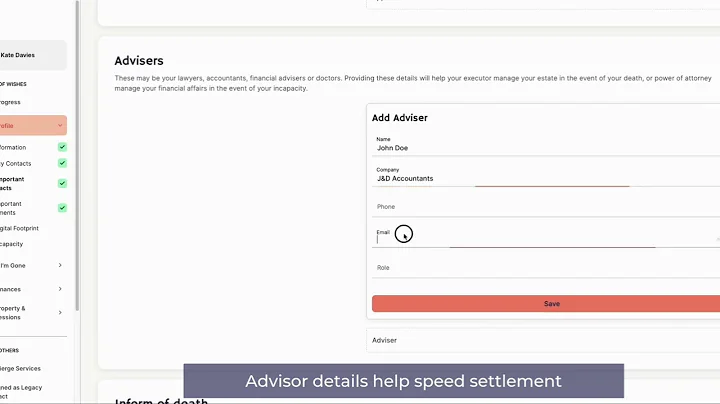 My Important Contacts Module Explained