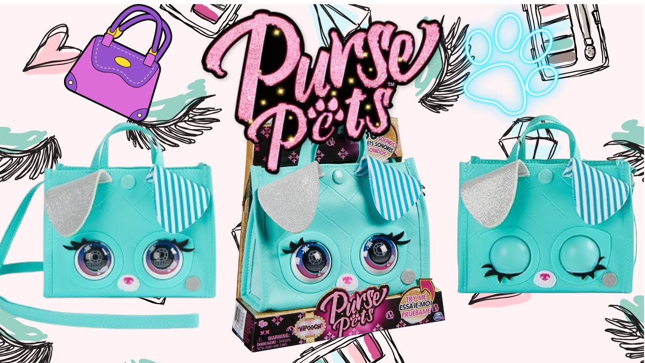 Purse Pets Vipooch Interactive Handbag Toy Unboxing & Playthrough