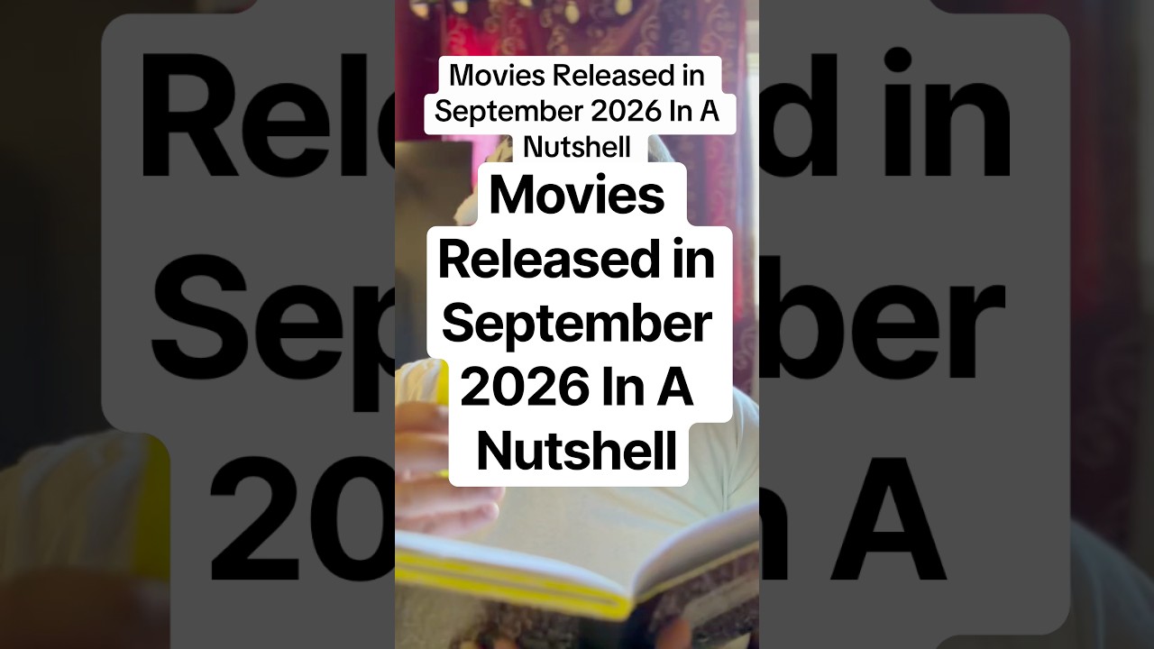 Movies Released in September 2026 In A Nutshell #comedy #film #sketch #shorts