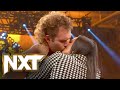 Kiana James plants a kiss on Brooks Jensen: WWE NXT, March 28, 2023