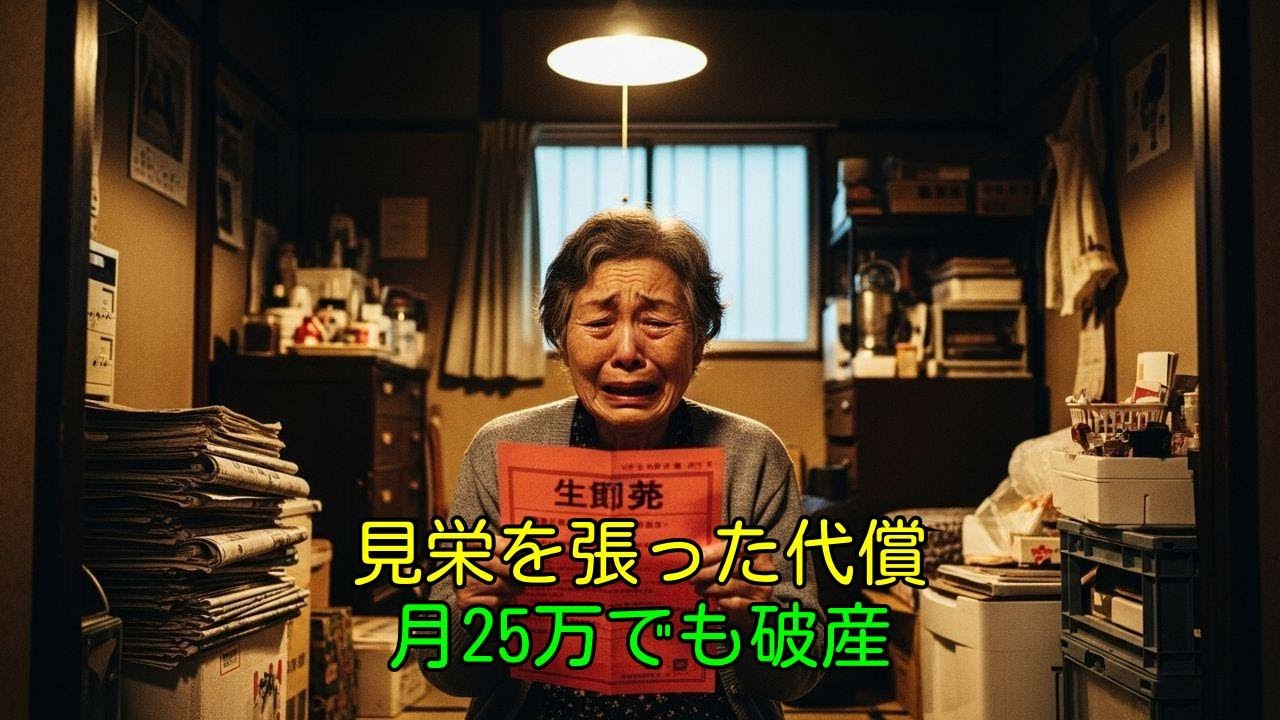 月25万の年金で破産!?見栄を張った74歳女性が堕ちた地獄の底