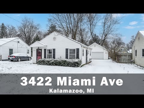 3422 Miami Ave, Kalamazoo, MI home video tour