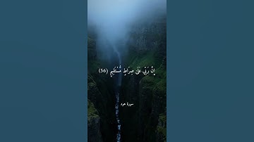 إِنِّي تَوَكَّلْتُ عَلَى اللَّهِ رَبِّي وَرَبِّكُم || سورة هود || علي جابر