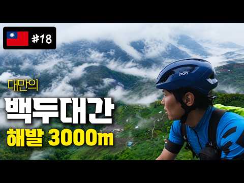 [🇹🇼 #18] 대만자전거여행 중 개 뚫고 고산지대 발견｜리산