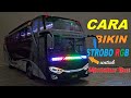 CARA MEMBUAT STROBO RGB UNTUK MINIATUR BUS & TRUCK DENGAN LED STRIP RGB WS2812B