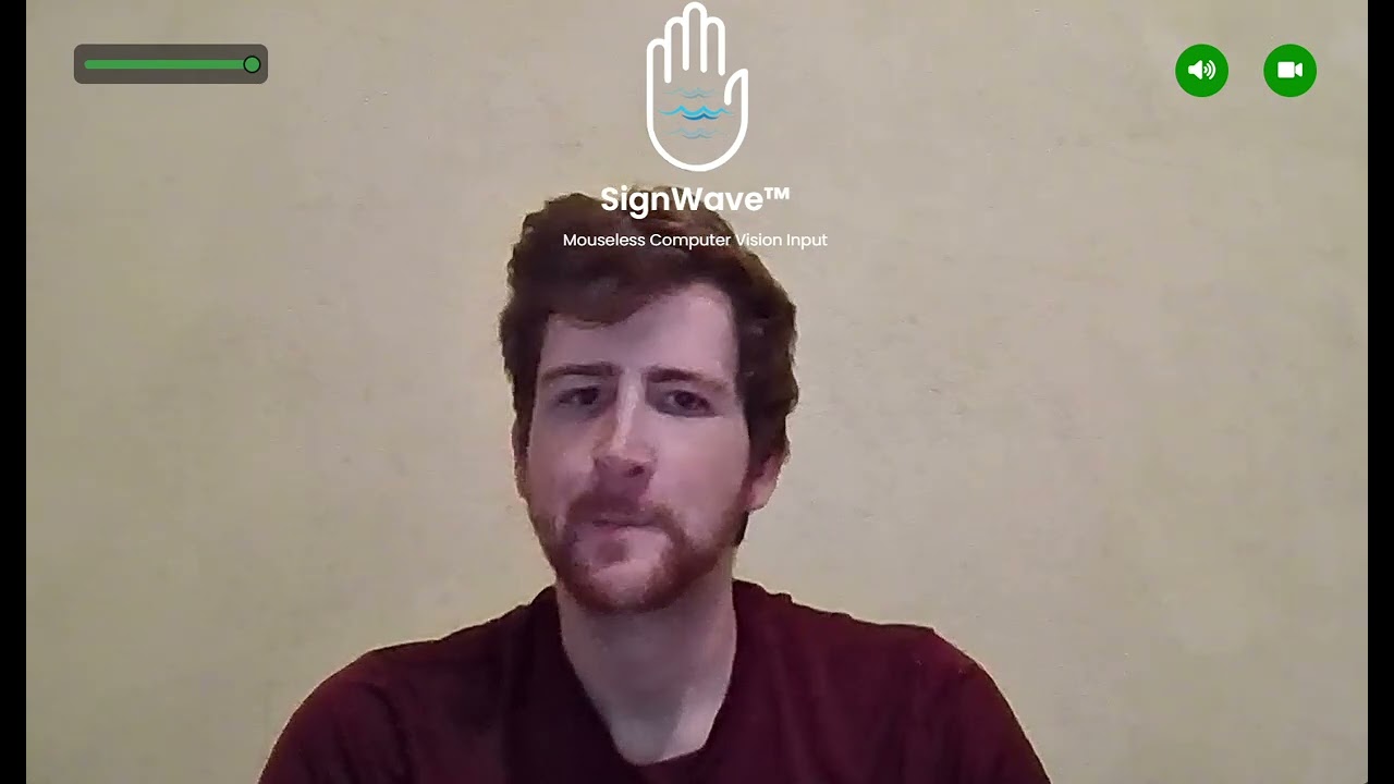 SignWave CV Input  demo - a mAInstream studIOS LLC software