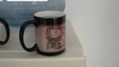 11OZ Blank Sublimation Color Changing Mugs, Magic Cup, Full Color Changing