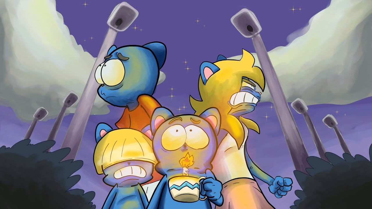 A vez que a LUZ FALTOU e o CAOS COMEÇOU! ( Animação)