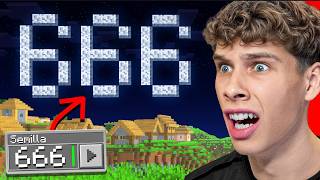 Sobreviví al MUNDO de la LUNA 666 Terrorífica en Minecraf...