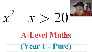 Quadratic Inequalities (A-Level Exam Walkthrough)
