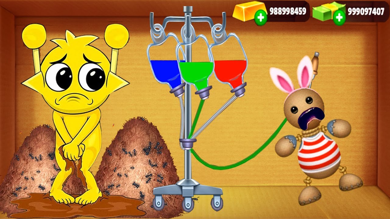 The Anthill vs SPRUNKI YELLOW & The Buddy | SPRUNKI JOINED KICK THE BUDDY