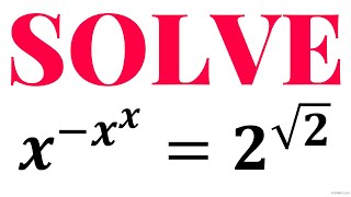 Can You Solve this Exponential Equation? | Fast & Easy Explanation