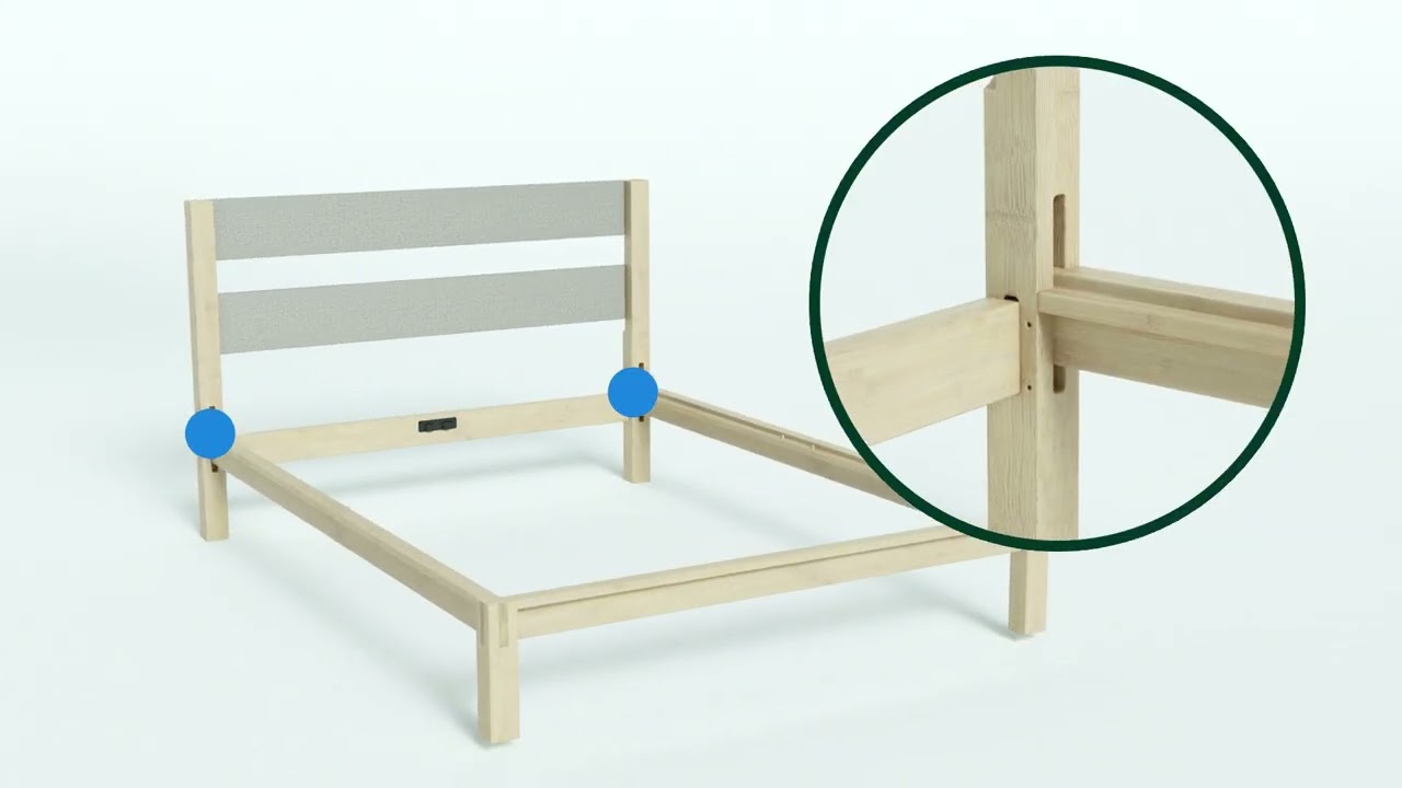 Sleepy's Deluxe Rakuna Jigsaw Platform Bed | MattressFirm