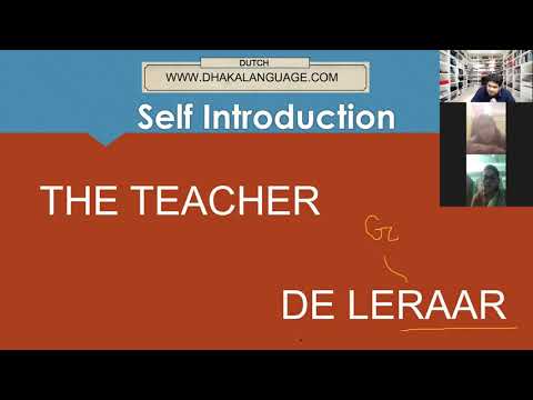 Dutch Language Class 01 — Shield Language Academy