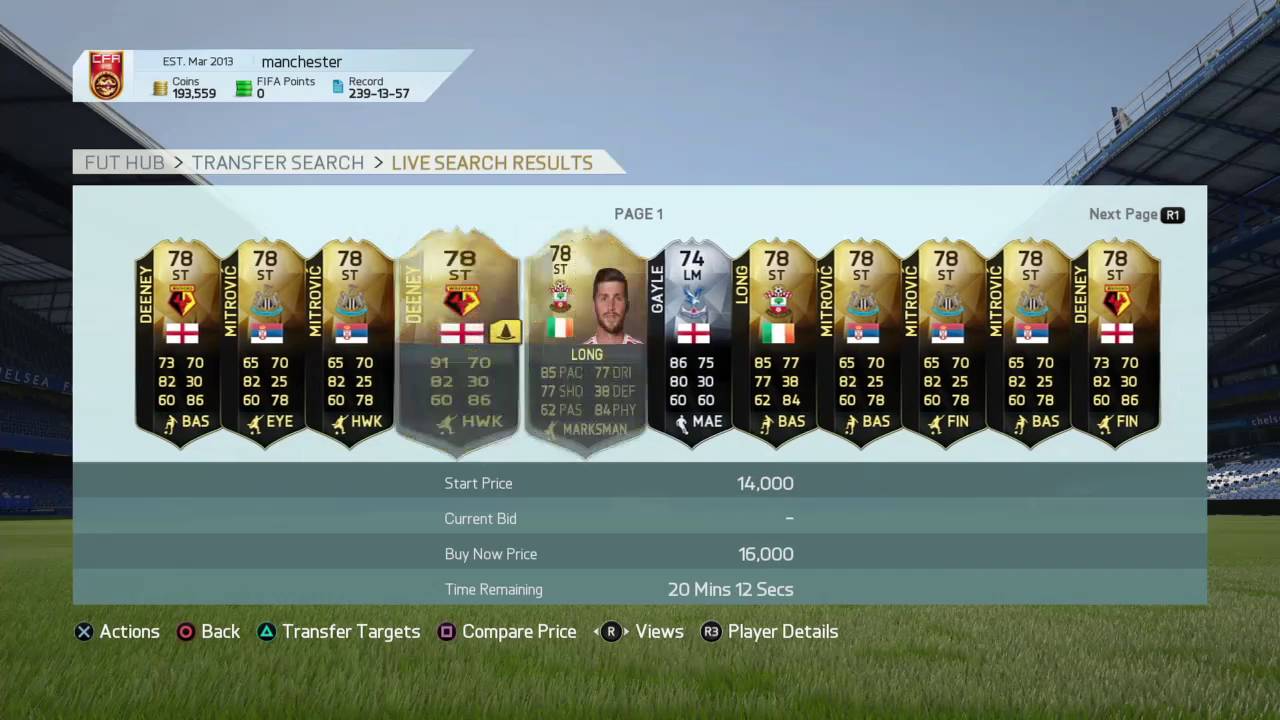 Fifa 16: Trading method 20k an hour